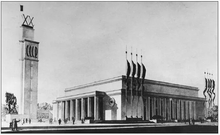 94 В А Щуко В Г Гельфрейх А В Великанов Проект Главного павильона - фото 105