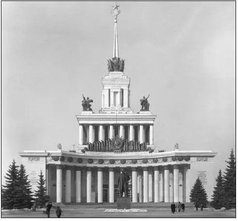 95 97 Ю В Щуко и др Главный павильон 1954 Размер двери соответствует - фото 107