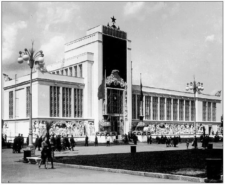100 Д Н Чечулин Павильон Московской Рязанской и Тульской областей 1939 - фото 111