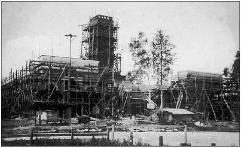 110 Строительство павильона Закавказских республик 1937 Разобран в 1939 г - фото 121