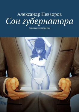 Александр Невзоров Сон губернатора. Короткие юморески обложка книги