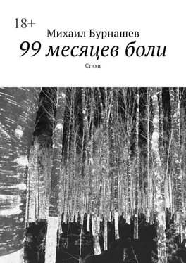 Михаил Бурнашев 99 месяцев боли. Стихи обложка книги