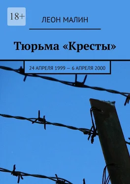 Леон Малин Тюрьма «Кресты». 24 апреля 1999 – 6 апреля 2000 обложка книги