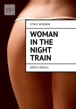 Vitaly Mushkin Woman in the night train. Erotic novels обложка книги
