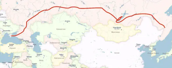 Наш маршрут Brod Начало Кажется было 27 июля Мы вышли с Духом из гаража - фото 2