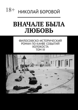 Николай Боровой ВНАЧАЛЕ БЫЛА ЛЮБОВЬ. Философско-исторический роман по канве событий Холокоста. Том III. Главы XII-XXI обложка книги