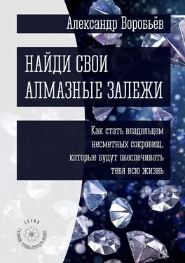 Александр Воробьёв Найди свои алмазные залежи. Как стать владельцем несметных сокровищ, которые будут обеспечивать тебя всю жизнь обложка книги