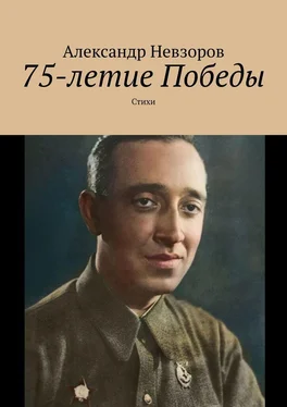 Александр Невзоров 75-летие Победы. Стихи обложка книги