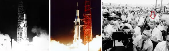 На фотографиях слева и в центре запуск 25051965 г Saturn1 SA8 На - фото 4