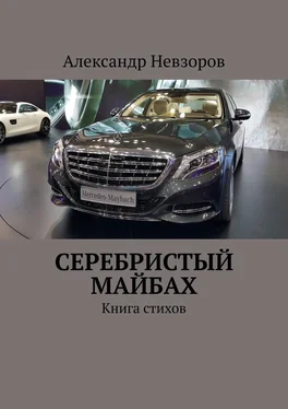 Александр Невзоров Серебристый Майбах. Книга стихов обложка книги