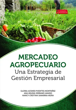 Gloria Acened Puentes Montañez Mercadeo agropecuario una estrategia de gestión empresarial обложка книги
