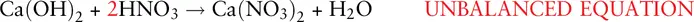 This has balanced the nitrate ions but not the hydrogen and oxygen atoms There - фото 35
