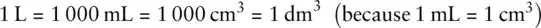 Therefore 1 L 1 dm 3 1 dm decimetre 01 m 1 10 1m Figure 03c - фото 21