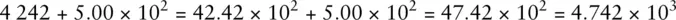 The example shows that the numbers are converted such that the exponent is - фото 27