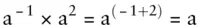 To divide quantities with exponents subtract the exponents Table 02Commonly - фото 9