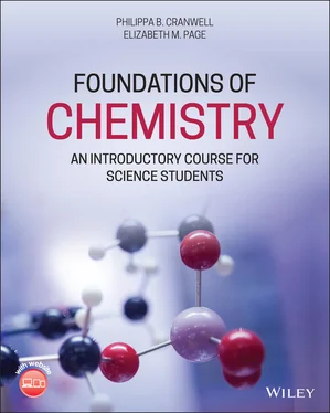 Philippa B. Cranwell Foundations of Chemistry обложка книги