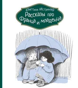 Кристине Нёстлингер Рассказы про Франца и младенца обложка книги