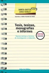 Mirta Botta - Tesis, tesinas, monografías e informes