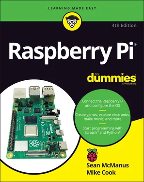 Sean McManus Raspberry Pi For Dummies обложка книги