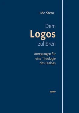 Udo Stenz Dem Logos zuhören обложка книги