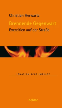 Christian Herwartz Brennende Gegenwart обложка книги