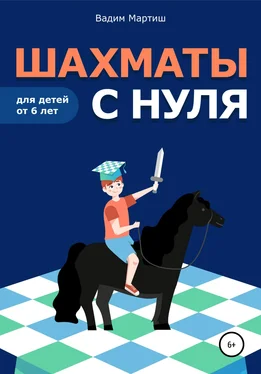 Вадим Мартиш Шахматы с нуля для детей от 6 лет обложка книги