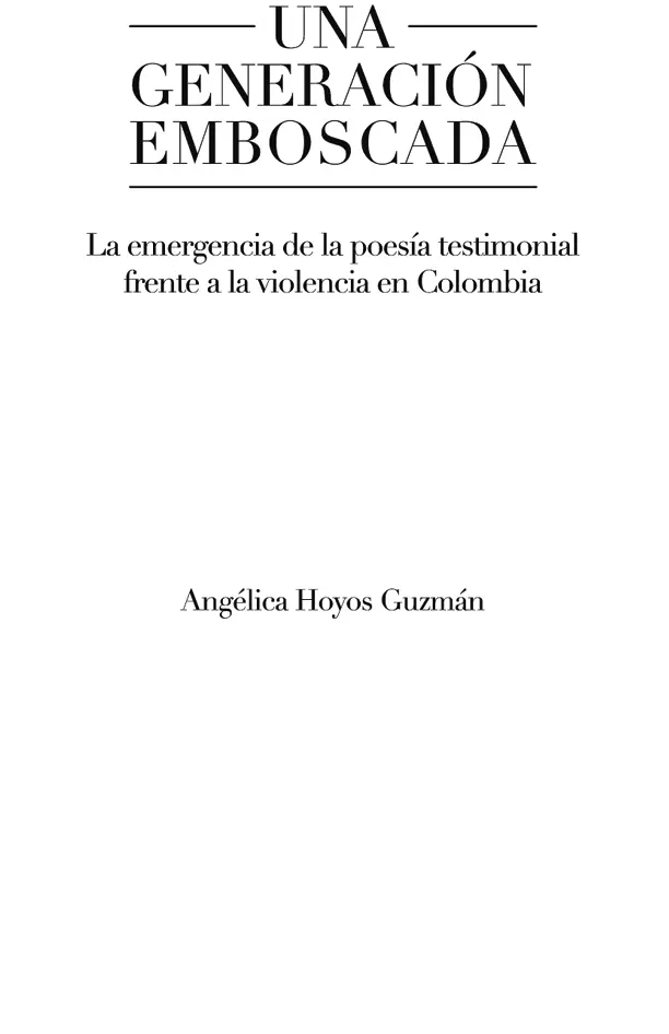 Catalogación en la publicación Biblioteca Nacional de Colombia Hoyos Guzmán - фото 1