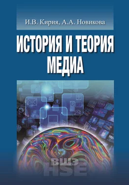 Анна Новикова История и теория медиа обложка книги