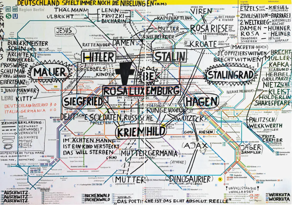 Abb Carl Hegemann Deutschland spielt immer noch die Nibelungen Filzstift - фото 3