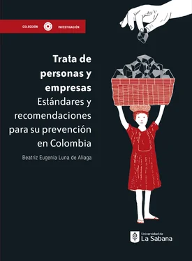 Beatriz Eugenia Luna de Aliaga Trata de personas y empresas обложка книги