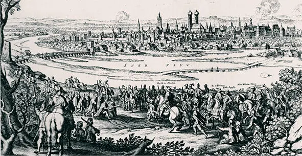 Ankunft des Schwedenkönigs beim heutigen Gasteig 1632Schwedenkönig wollte die - фото 13