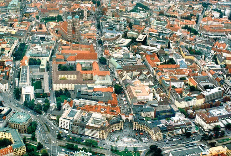 Luftaufnahme Karlsplatz Stachus 1799Wer war denn dieser Graf Montgelas Das - фото 15