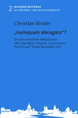 Christian Binder - numquam abrogata?