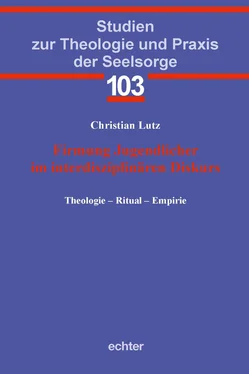 Christian Lutz Firmung Jugendlicher im interdisziplinären Diskurs обложка книги