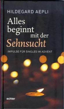 Hildegard Aepli Alles beginnt mit der Sehnsucht обложка книги