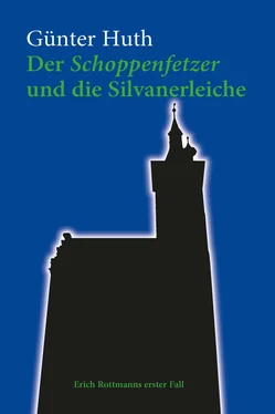 Günter Huth Der Schoppenfetzer und die Silvanerleiche обложка книги