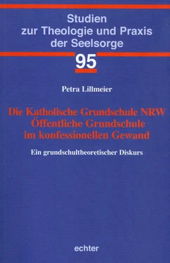 Petra Lillmeier Die Katholische Grundschule NRW Öffentliche Grundschule im konfessionellen Gewand обложка книги