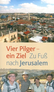 Christian Rutishauser Vier Pilger - ein Ziel обложка книги