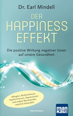 Dr. Earl Mindell Der Happiness-Effekt - Die positive Wirkung negativer Ionen auf unsere Gesundheit обложка книги