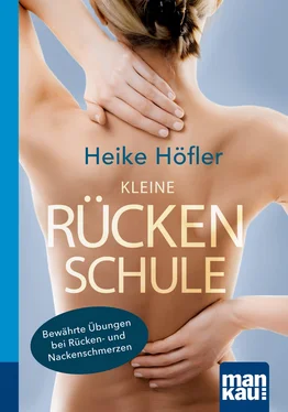 Heike Höfler Kleine Rückenschule. Kompakt-Ratgeber обложка книги