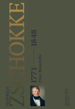 Werner Ort Heinrich Zschokke 1771-1848 обложка книги