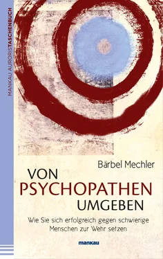 Bärbel Mechler Von Psychopathen umgeben обложка книги