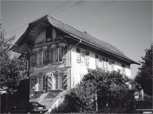 18 Das Haus in Prehl in der Nähe von Murten Zehn Tage vor den - фото 18