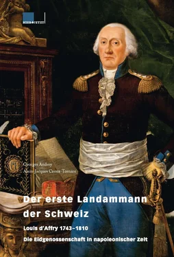 Georges Andrey Der erste Landammann der Schweiz обложка книги