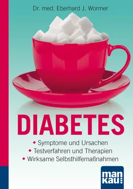 Dr. med. Eberhard J. Wormer Diabetes. Kompakt-Ratgeber обложка книги