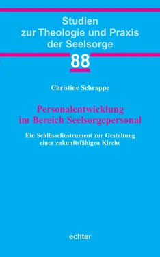Christine Schrappe Personalentwicklung im Bereich Seelsorgepersonal обложка книги