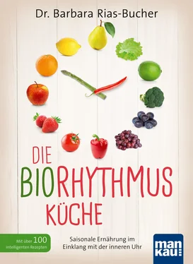 Barbara Rias-Bucher Die Biorhythmus-Küche обложка книги