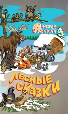 Леонид Васильев Лесные сказки обложка книги