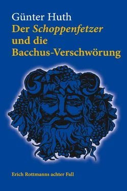 Günter Huth Der Schoppenfetzer und die Bacchus-Verschwörung обложка книги
