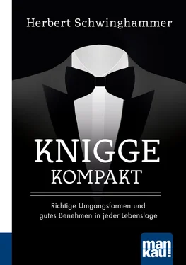 Herbert Schwinghammer Knigge kompakt обложка книги